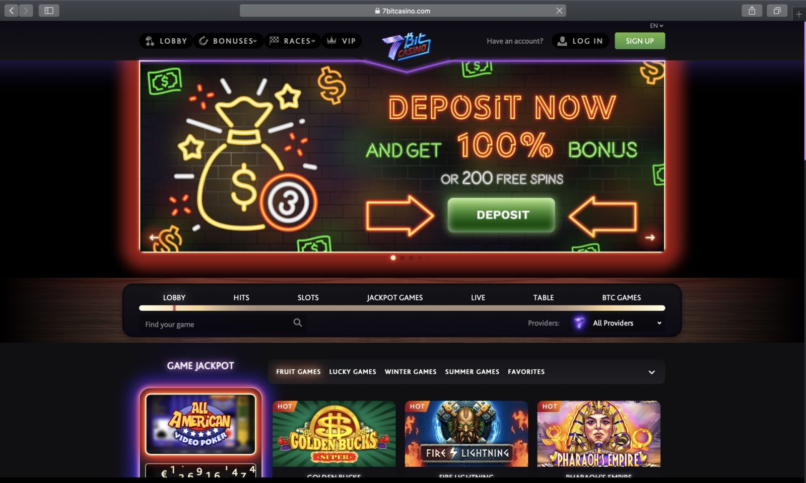 7 bit casino