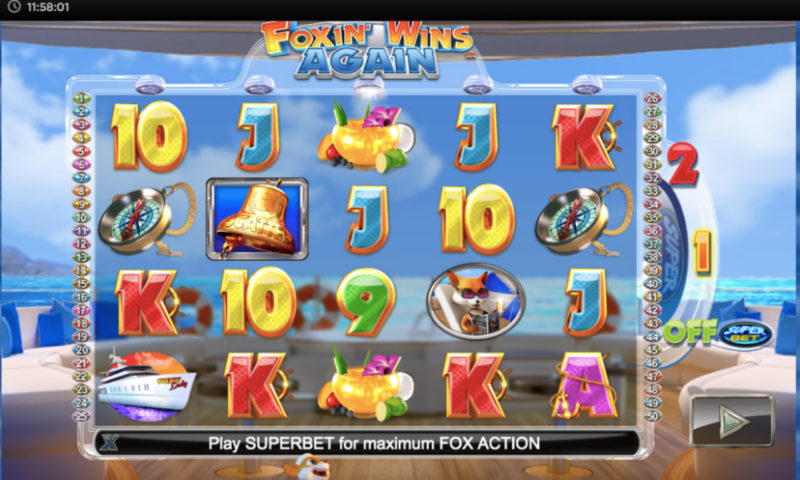 Foxin' Wins Again Online Slot – Play with 95.6 % RTP and win up to £5,000