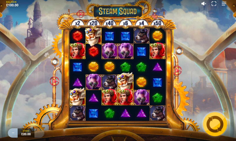 Steam Squad Slot