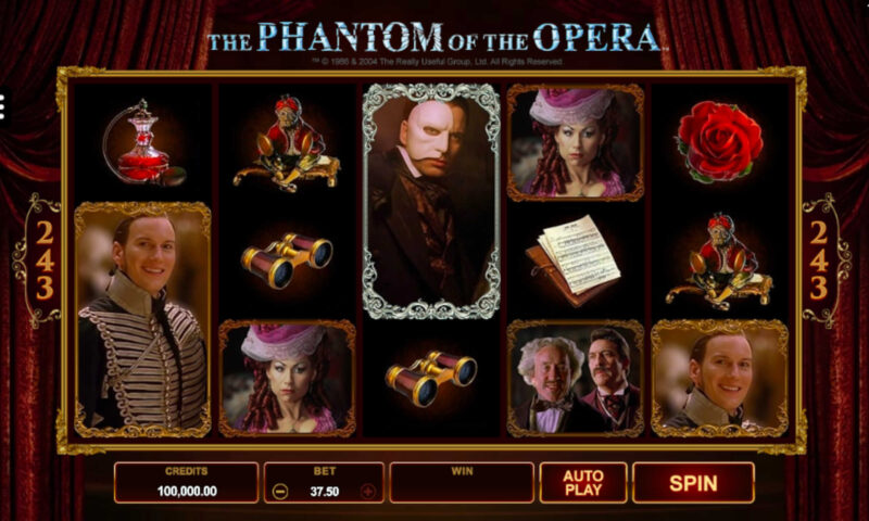 The Phantom Of The Opera Slot
