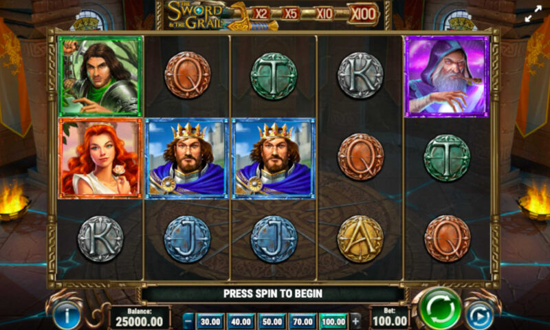 The Sword And The Grail Slot