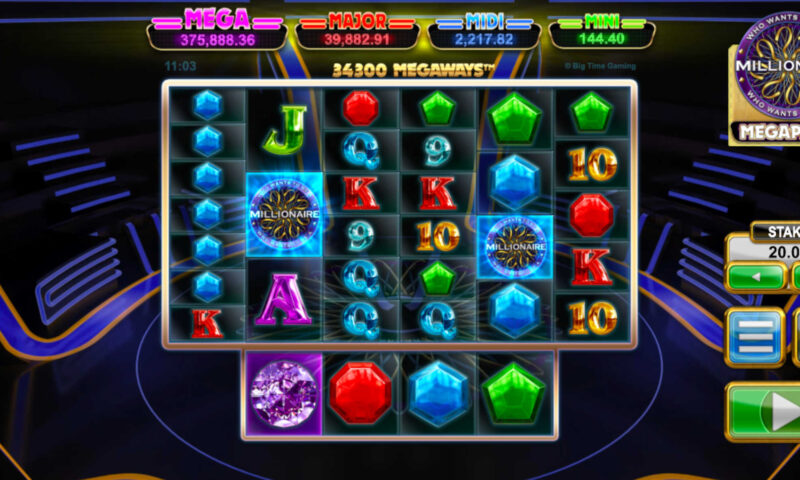 Who Wants To Be A Millionaire Megapays Slot
