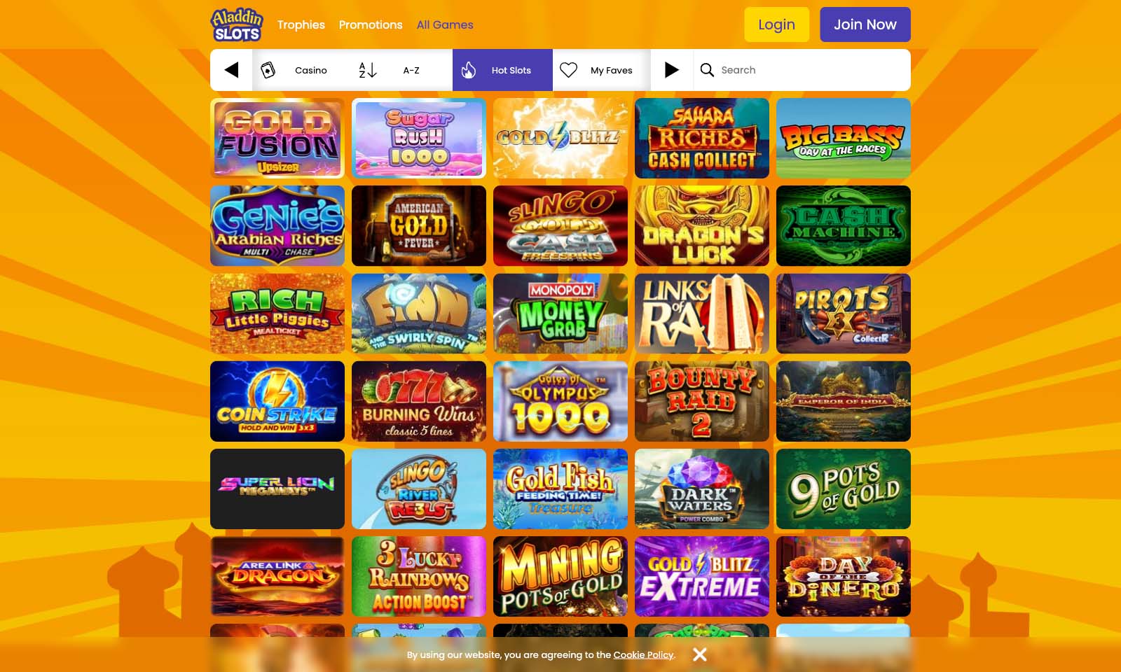 Aladdin Slots Games