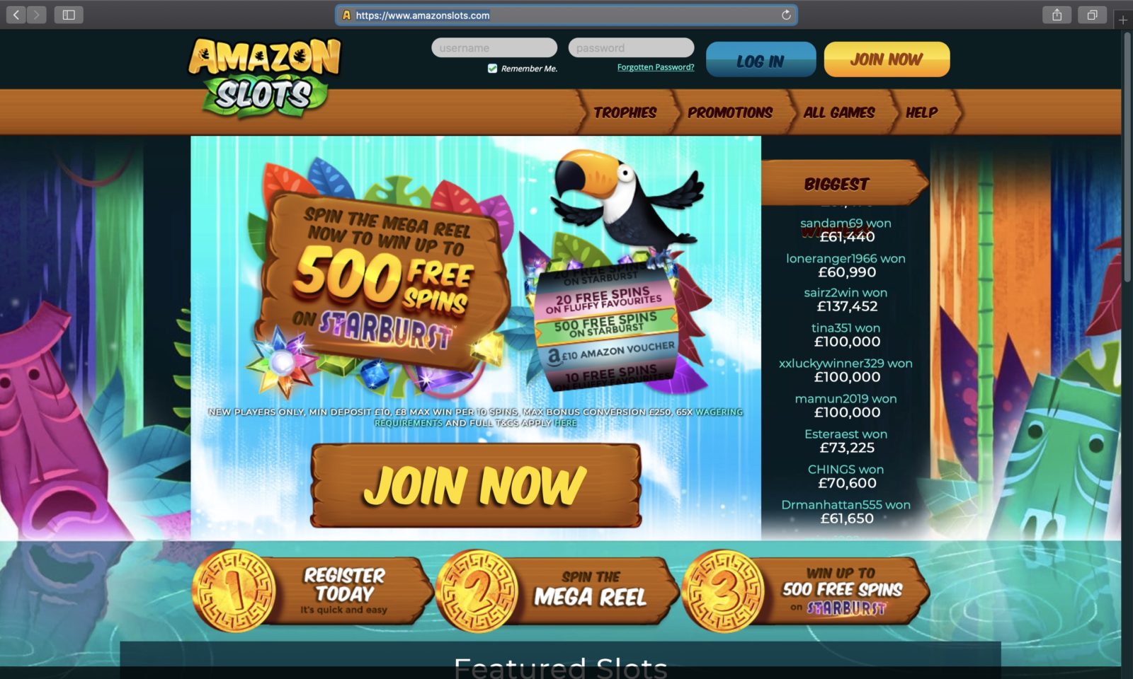 Amazon Slots UK Review, Promo Codes & Sister Sites (2023)