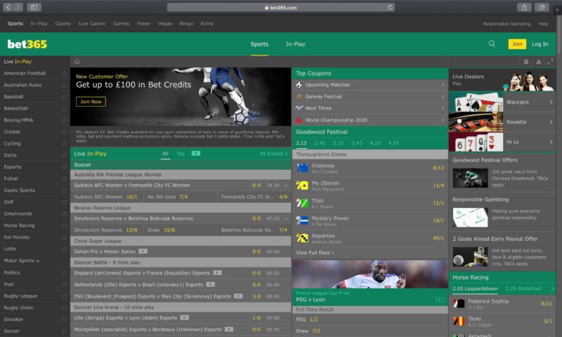 casino bet365 apk