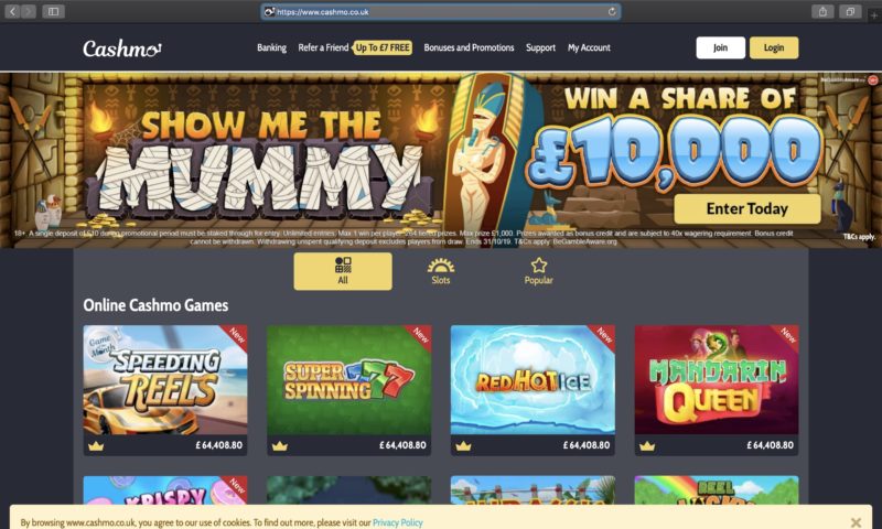 Cashmo slot games Cashmo slot games