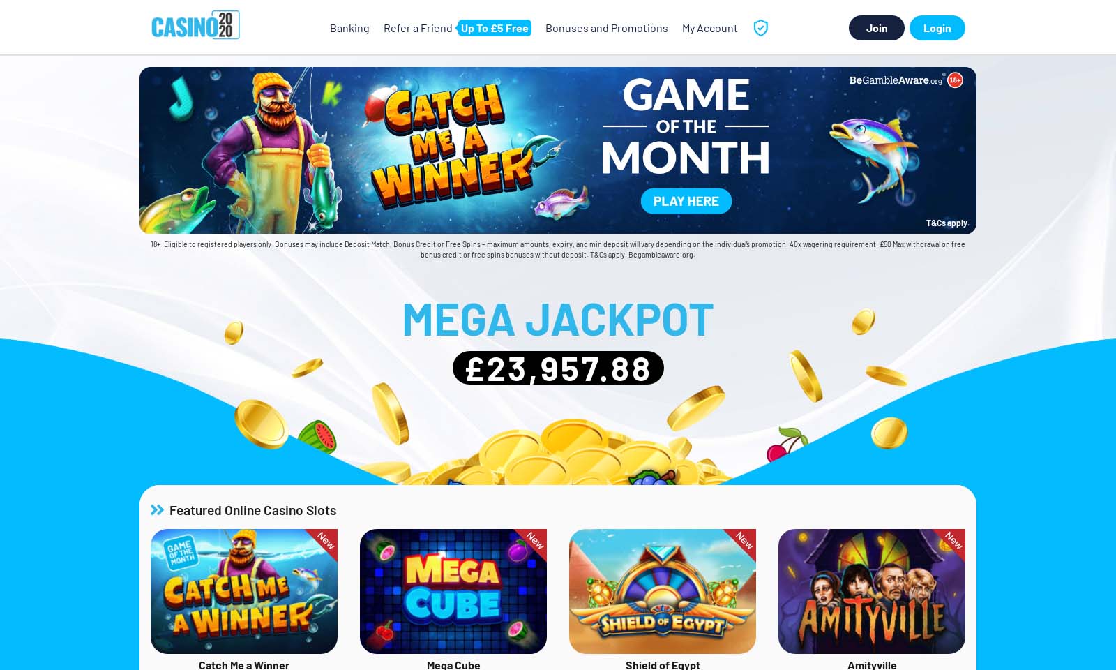 Casino 2020 Homepage