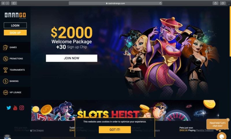 b spot no deposit bonus