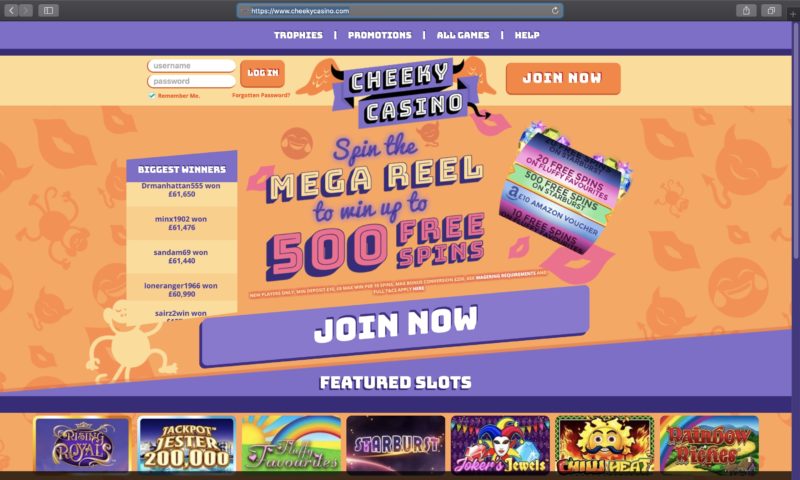 Cheeky Bingo Slots Cheeky Bingo Slots