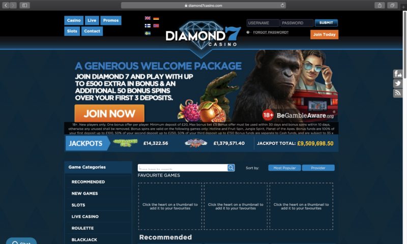 Diamond 7 casino sister sites free Diamond 7 casino sister sites free