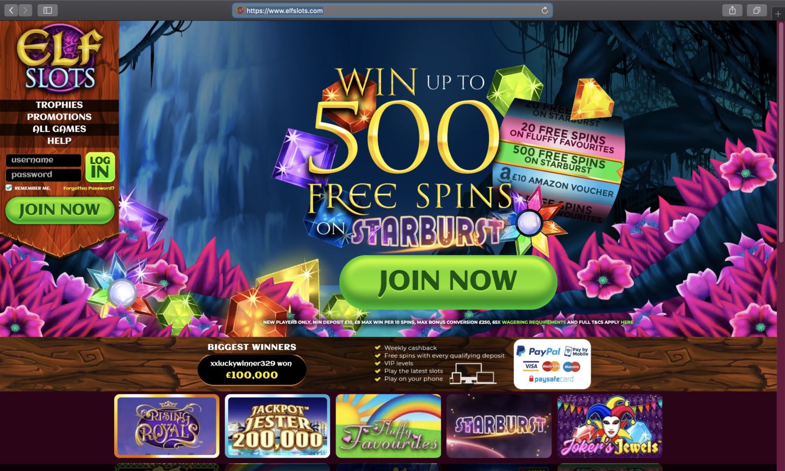игровые автоматы ELF SLOTS 2022