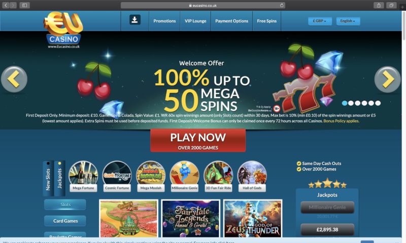Eu Casino Sites
