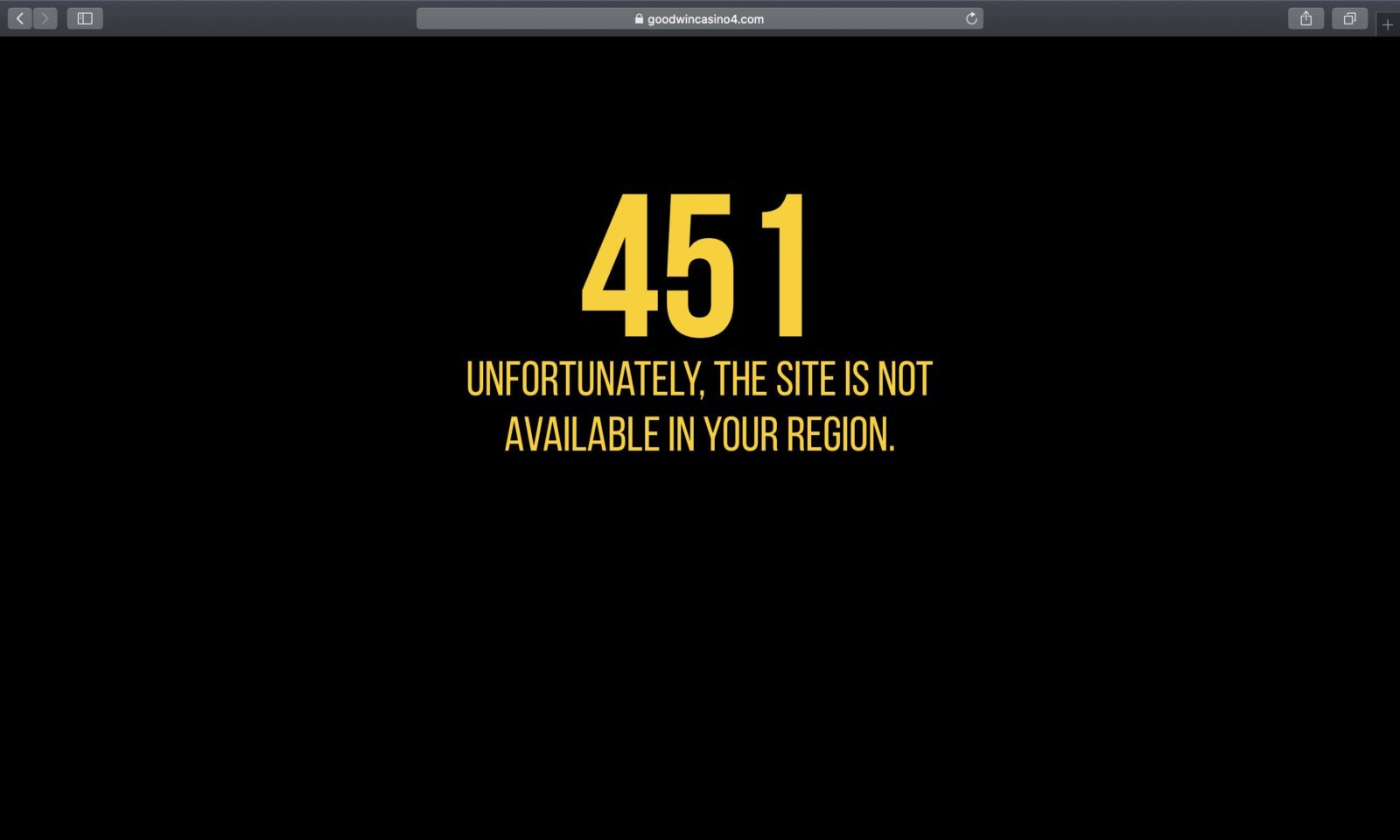 Screenshot of goodwincasino4.com