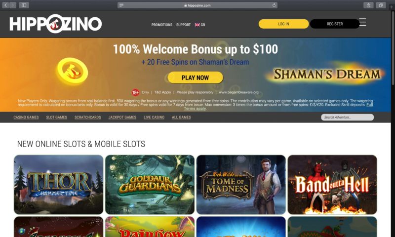 Hippozino Bonus Code