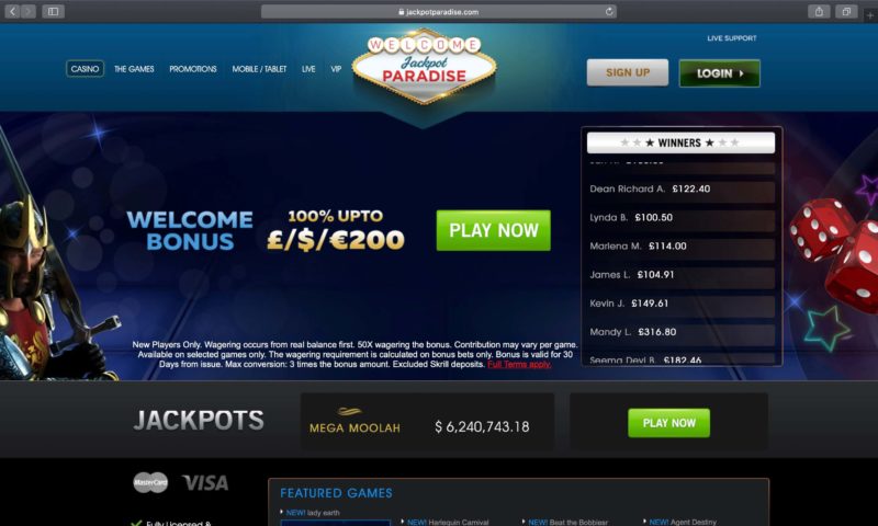 Quickest Payment Web casino 20 star party slot based casinos In the us