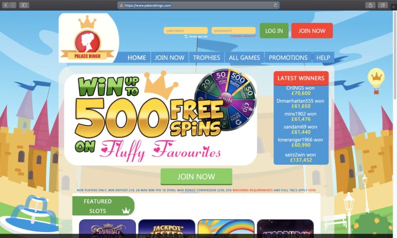 Palace Bingo Hours Palace Bingo Hours