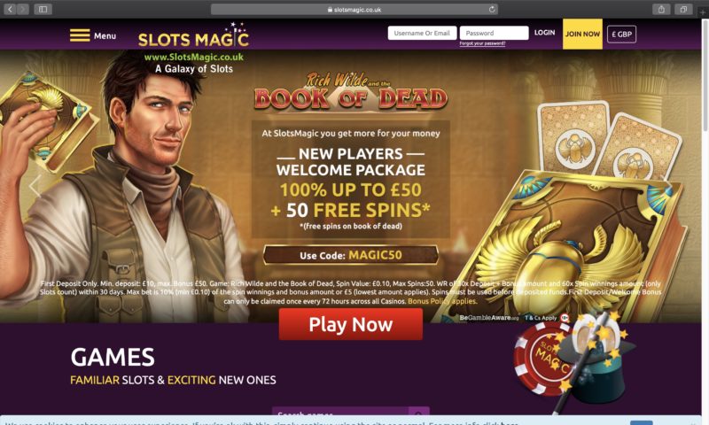 Slots Magic 20 Free Spins