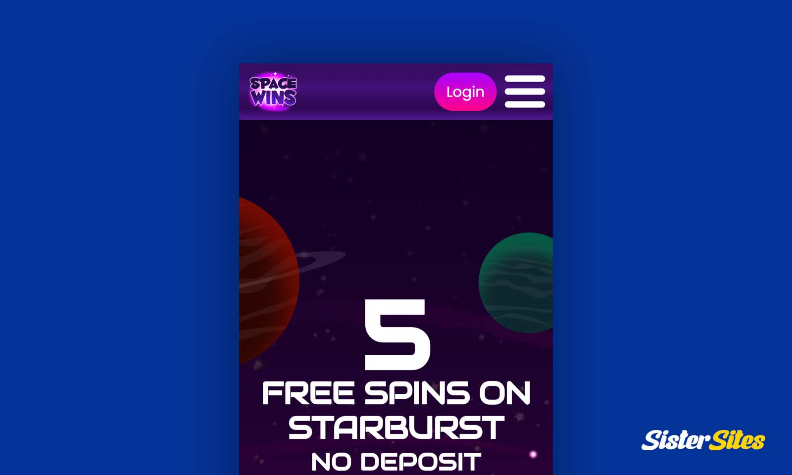 Space Wins on mobile