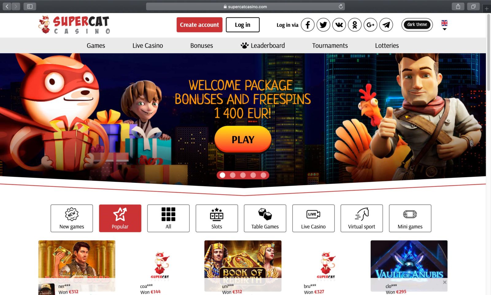SuperCat Casino Sister Sites Play at Sites like SuperCat Casino (2024)