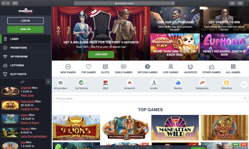 Syndicate Casino Promo Code Syndicate Casino Promo Code
