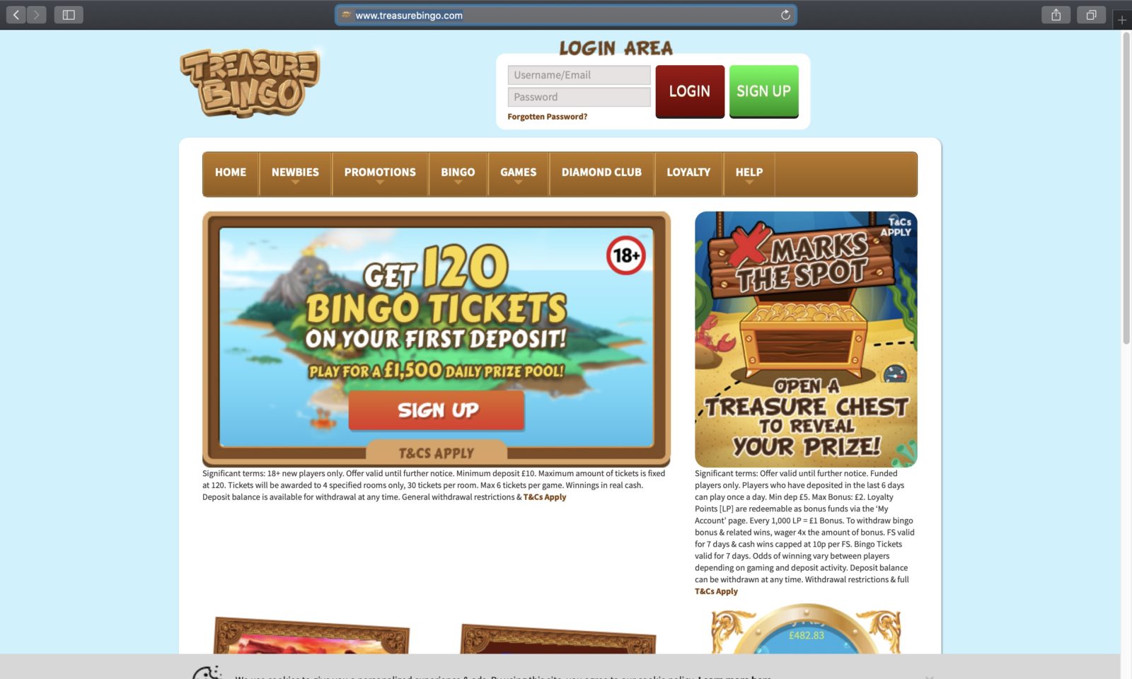 How does treasure island bingo pack work rockstarolx