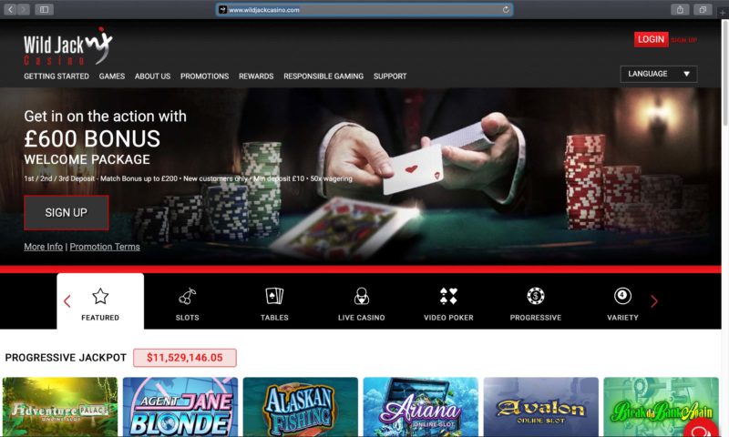 Wild Jack Casino Review