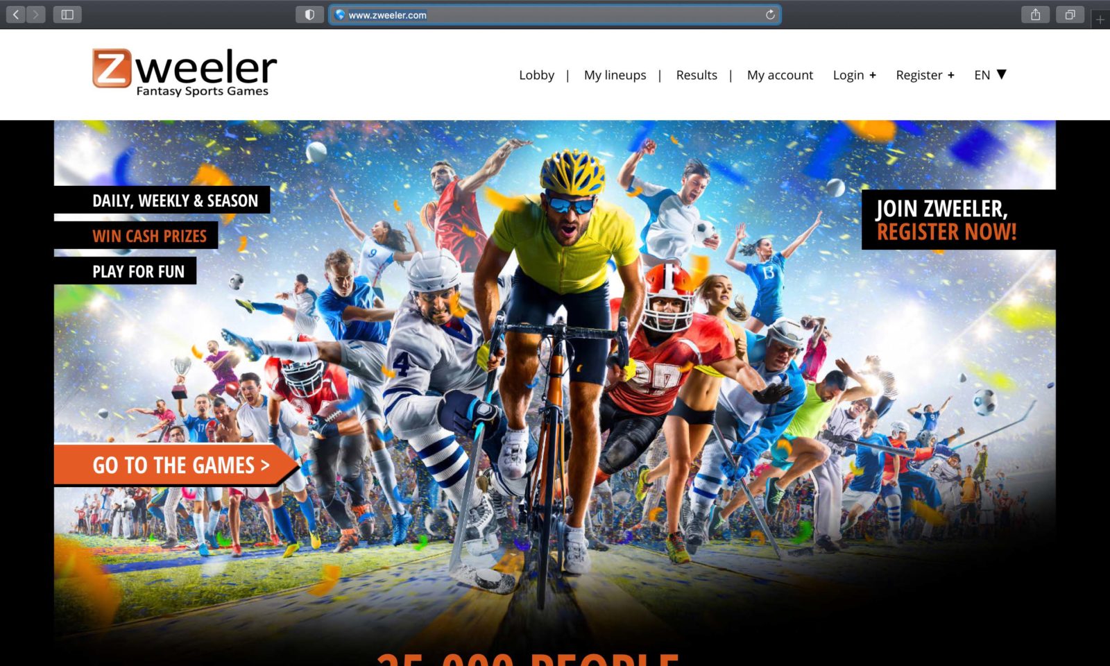 Screenshot of zweeler.com