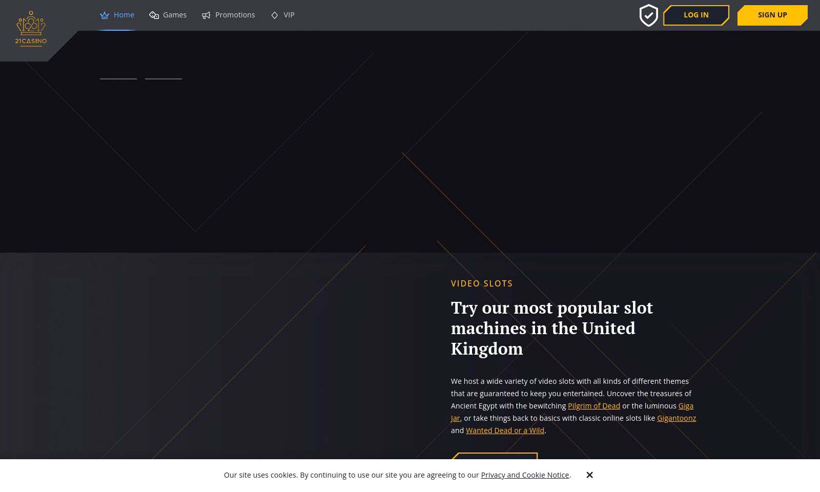 Homepage screenshot taken on 26 July 2024