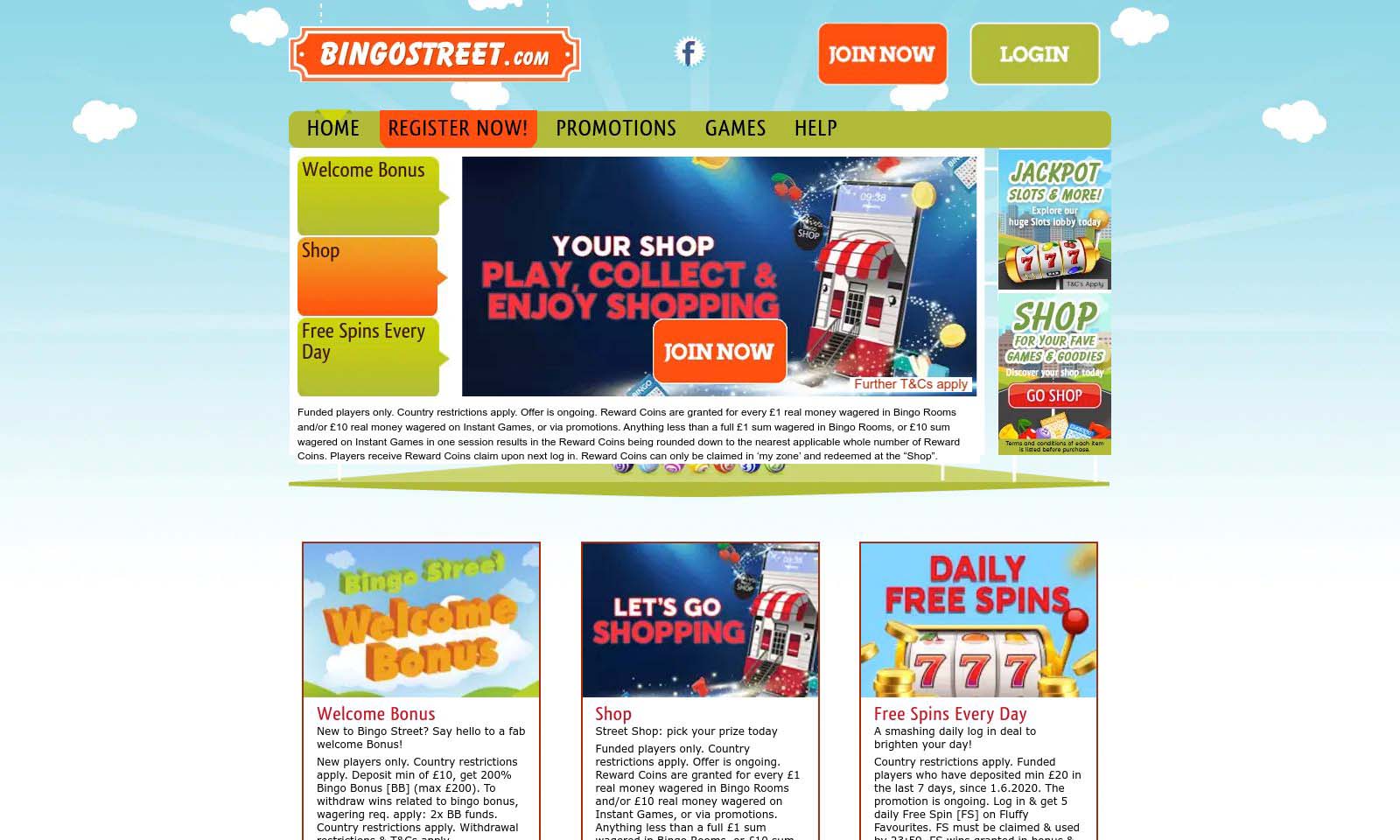 Homepage screenshot taken on 25 July 2024