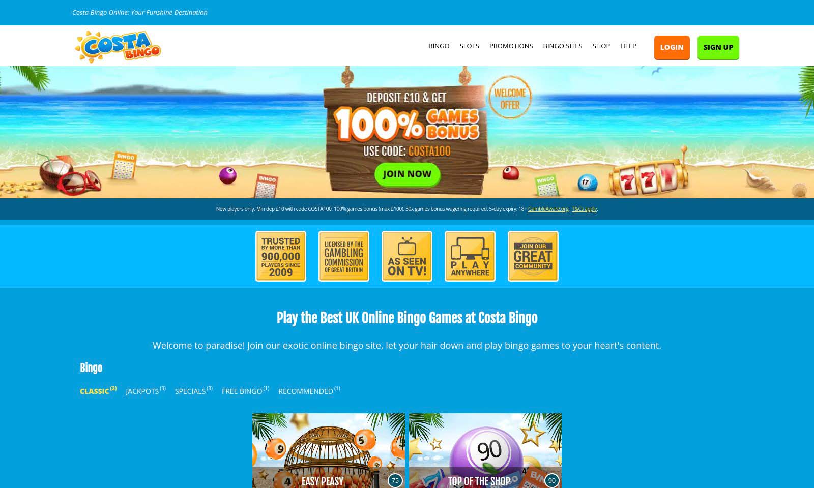 Homepage screenshot taken on 25 July 2024