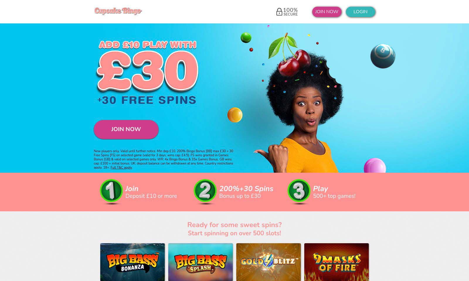 Homepage screenshot taken on 25 July 2024