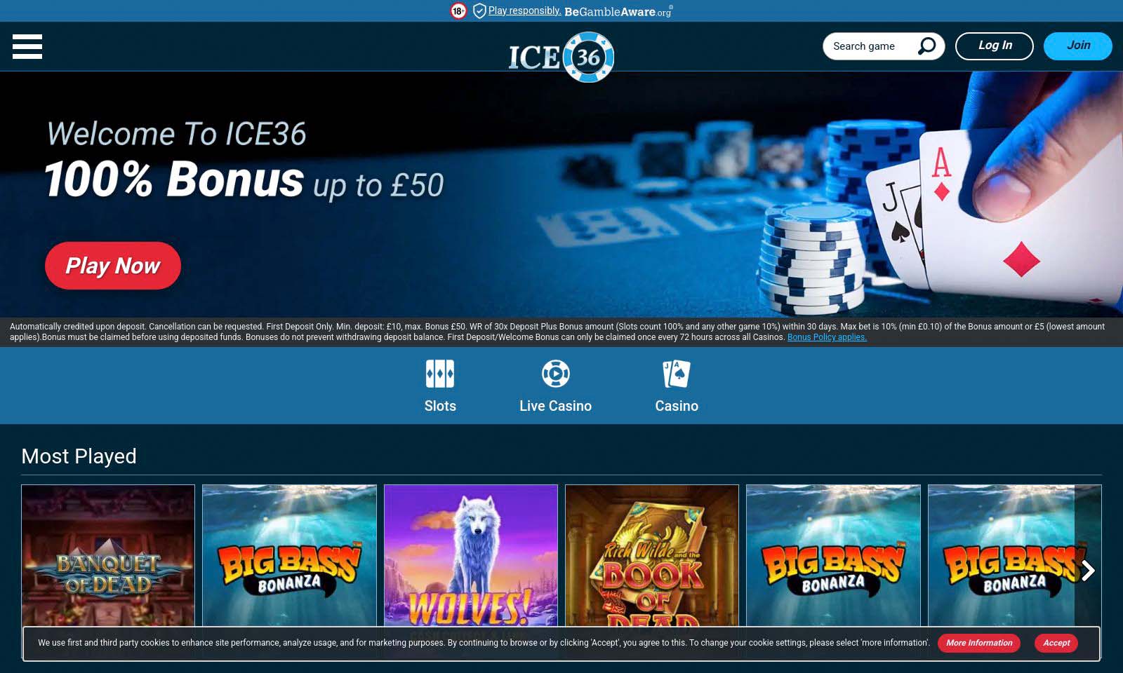 Ice36 Casino Image