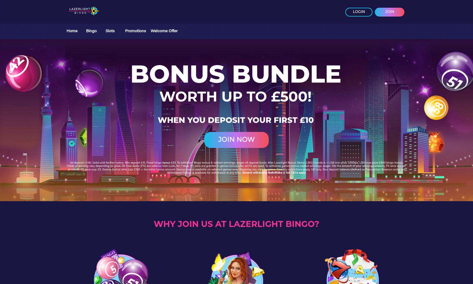 Homepage screenshot taken on 25 July 2024