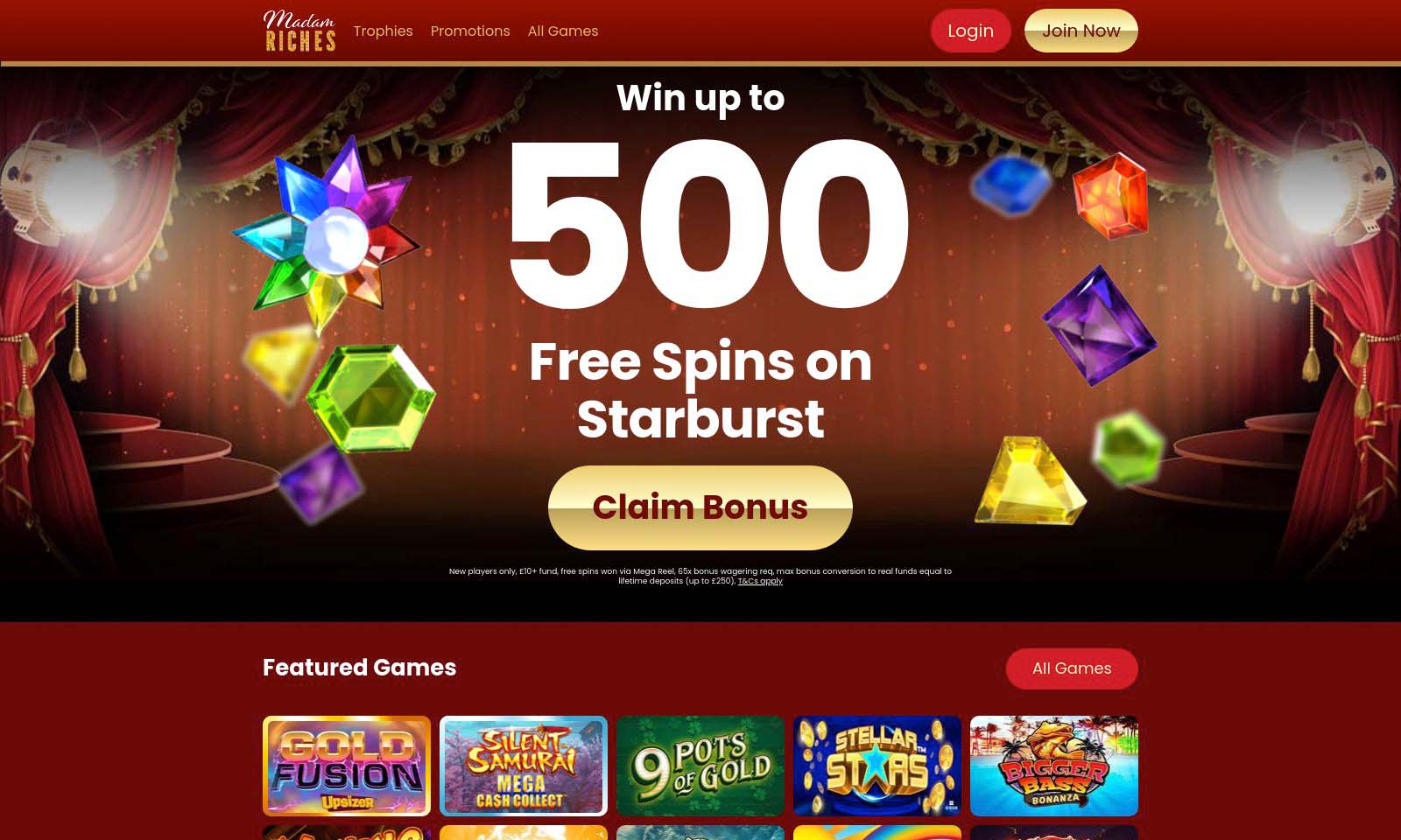 Homepage screenshot taken on 26 July 2024