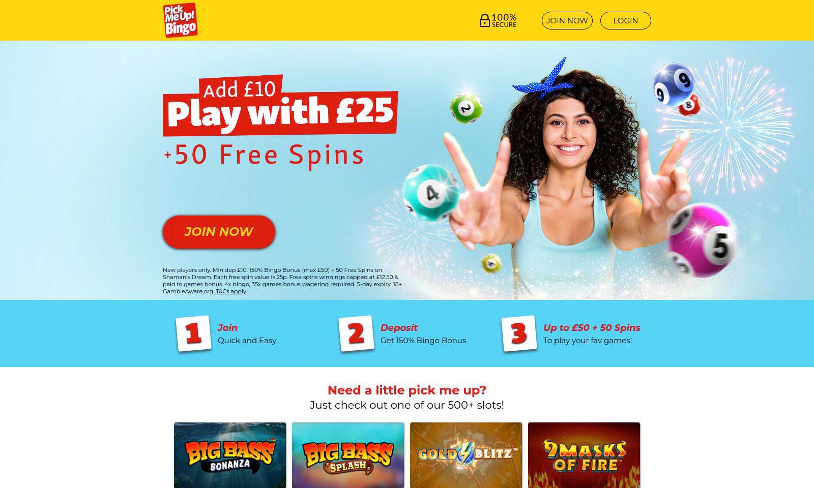 Homepage screenshot taken on 25 July 2024