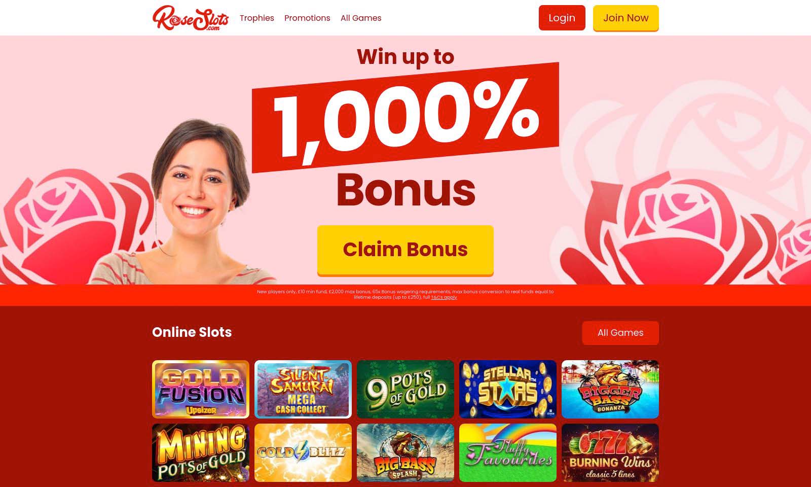 Homepage screenshot taken on 26 July 2024