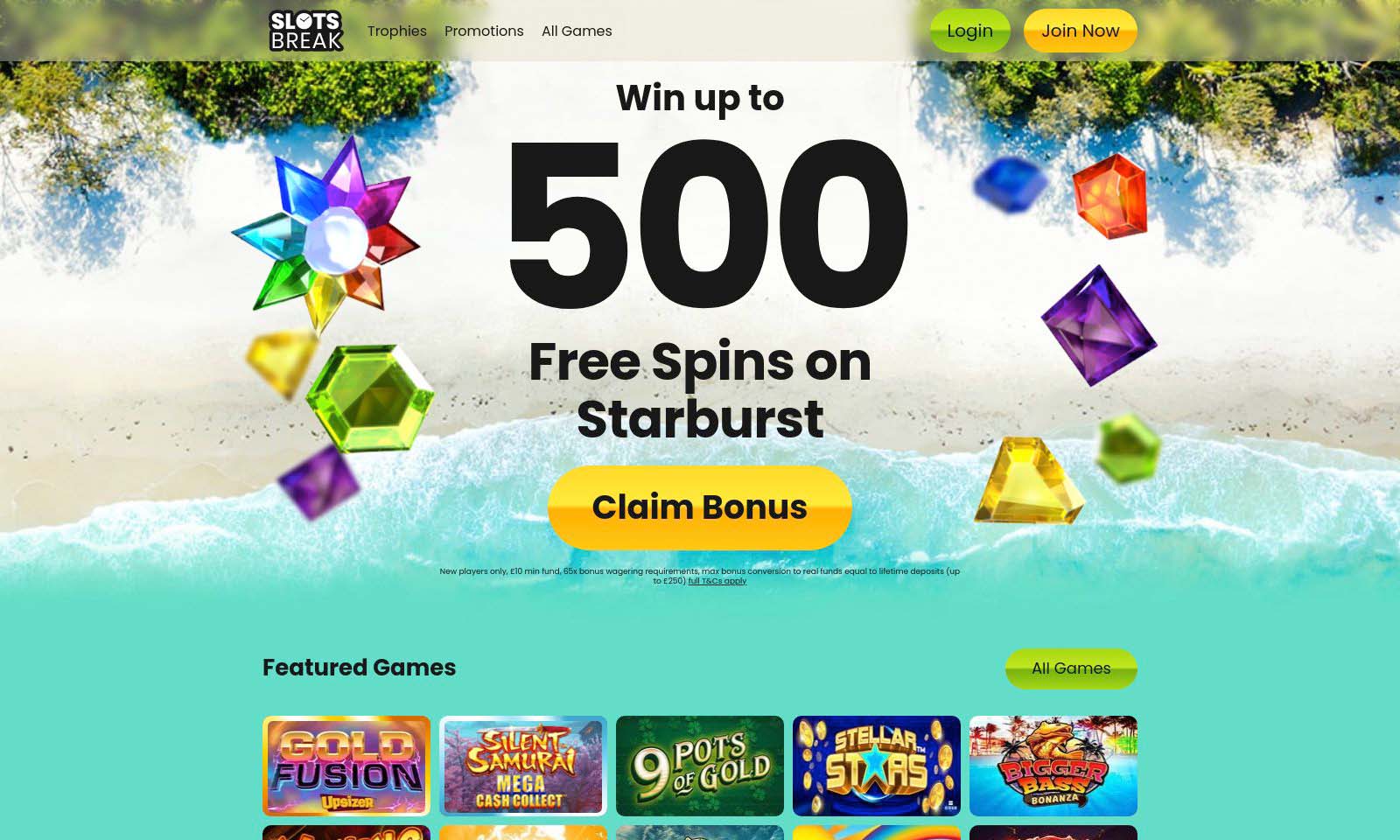 Homepage screenshot taken on 26 July 2024