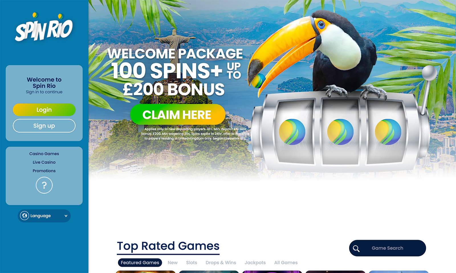 Homepage screenshot taken on 29 August 2024