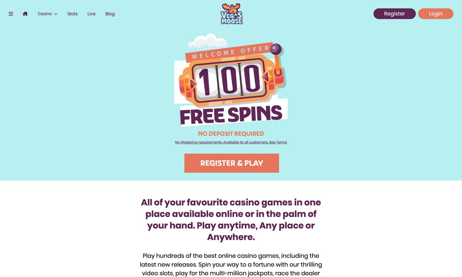 Homepage screenshot taken on 08 November 2024